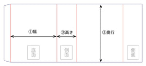 スリーブのみ　展開展開714×494